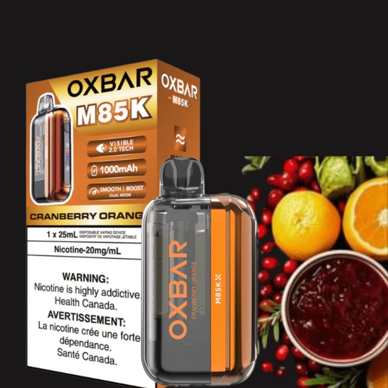 Oxbar M85K Disposable Vape – Cranberry Orange