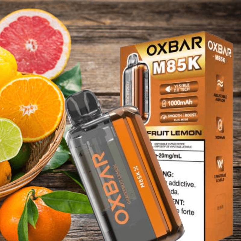 Oxbar M85K Disposable Vape – Grapefruit Lemon