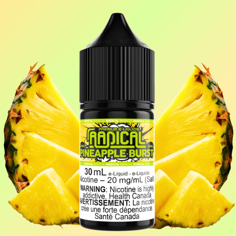 Pineapple Burst Salt Nic by Radical E-liquid