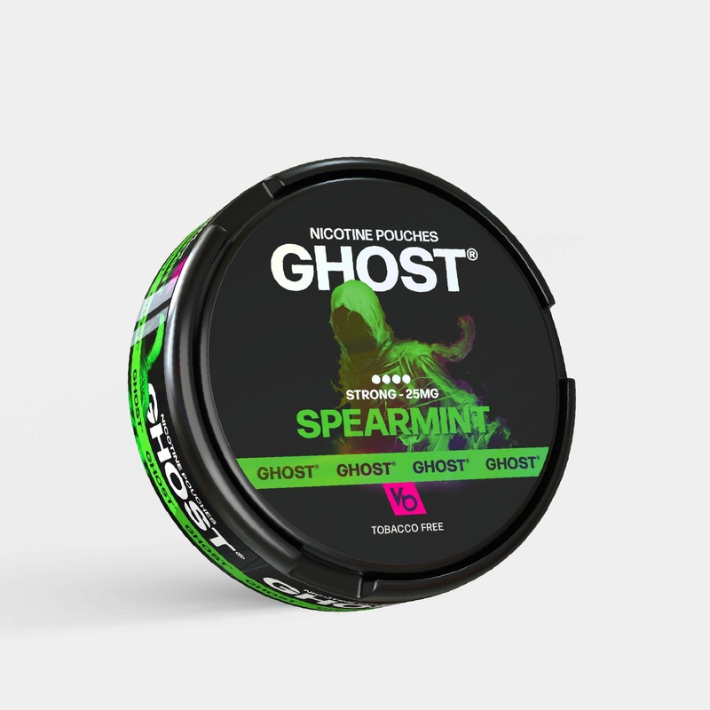 Spearmint|Ghost Nic Pouches | Strong|gb|eu|ae