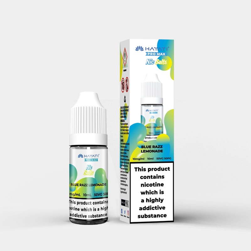 Blue Razz Lemonade|Hayati Salts | 10ml | Nic 10mg|Hayati Salts | 10ml | Nic 20mg|gb|ae|eu