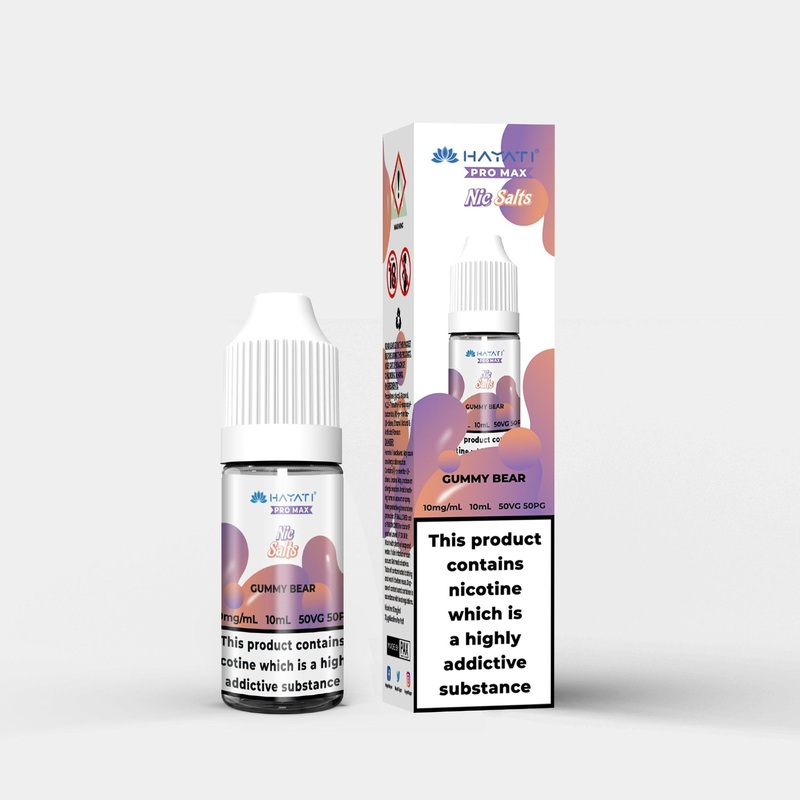 Gummy Bear|Hayati Salts | 10ml | Nic 10mg|Hayati Salts | 10ml | Nic 20mg|gb|ae|eu