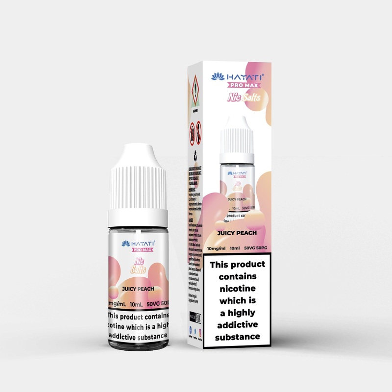 Juicy Peach|Hayati Salts | 10ml | Nic 10mg|Hayati Salts | 10ml | Nic 20mg|gb|ae|eu