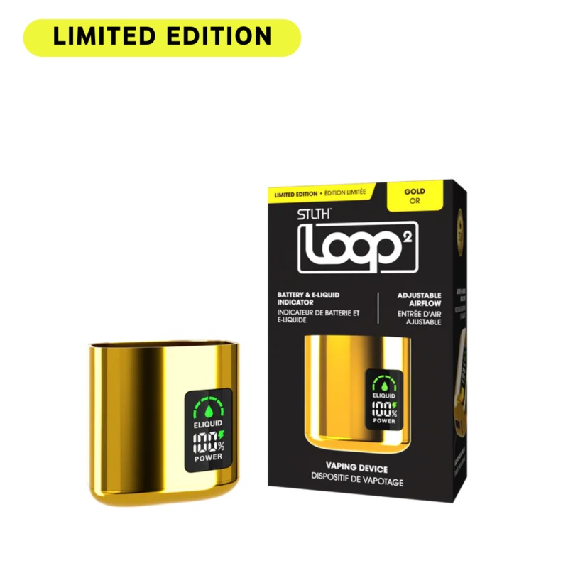 *Limited Edition* STLTH Loop 2 Device – Gold