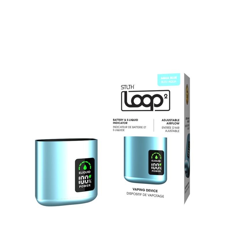 STLTH Loop 2 Device – Aqua Blue