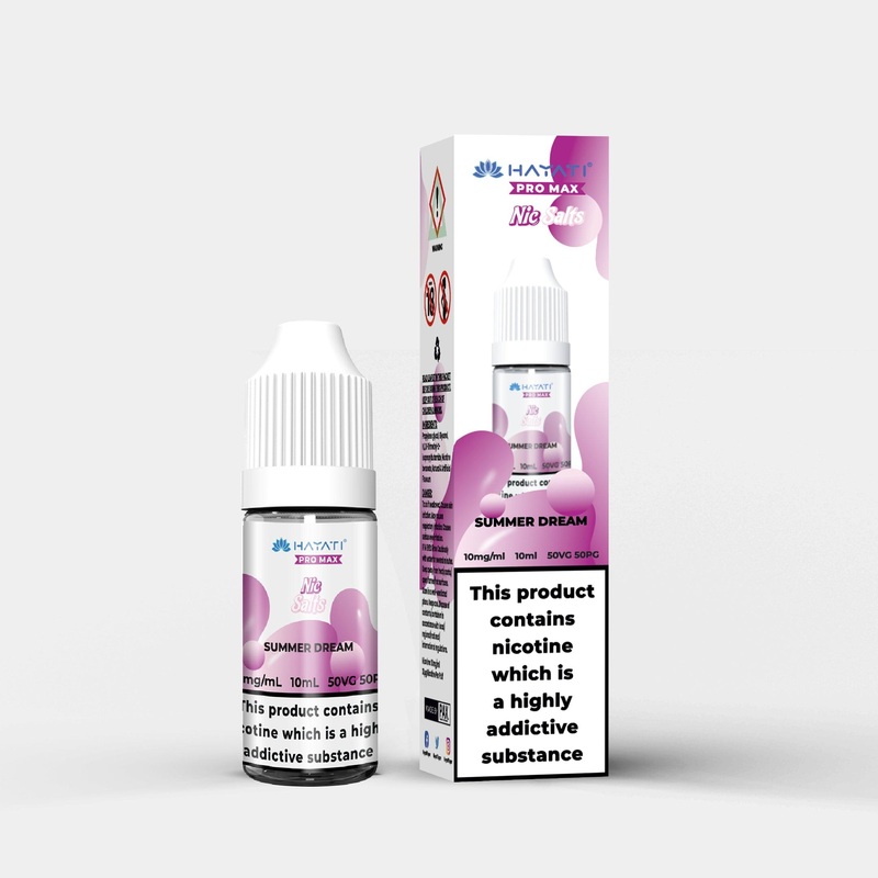 Summer Dream|Hayati Salts | 10ml | Nic 10mg|Hayati Salts | 10ml | Nic 20mg|gb|eu|ae