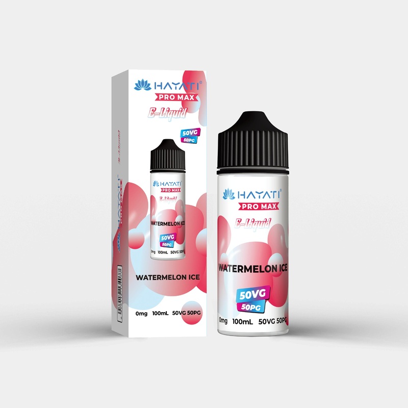 Watermelon Ice|Hayati Salts | 100ml | 0% Nic|gb|eu|ae