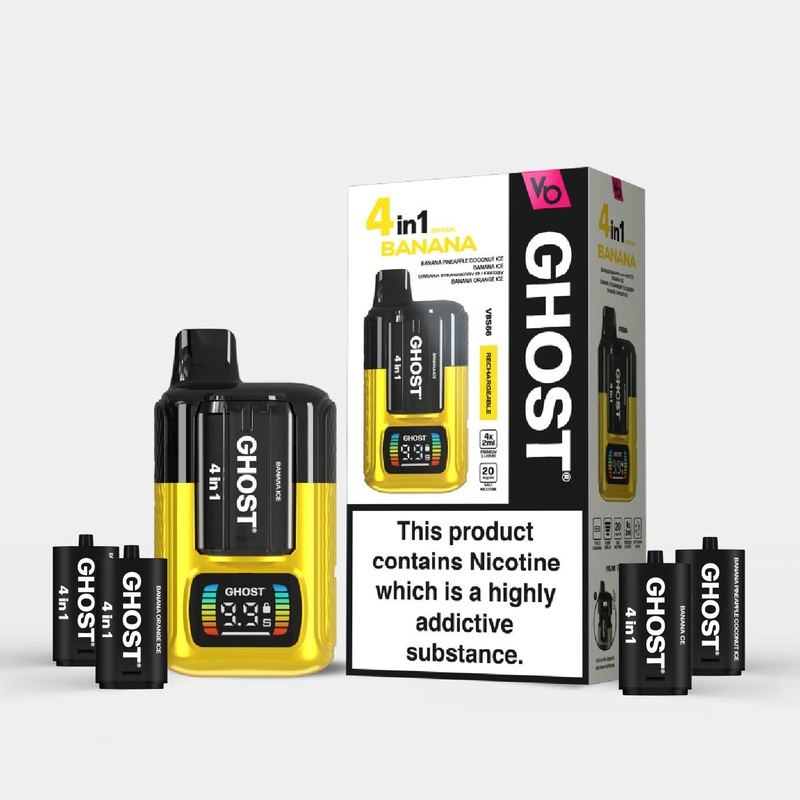 Banana Edition 4 in 1 Kit|Ghost | 4IN1 | BE|gb|ae|eu