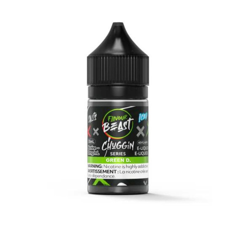 Flavour Beast Salt – Chuggin’ Green D. Iced 30ml