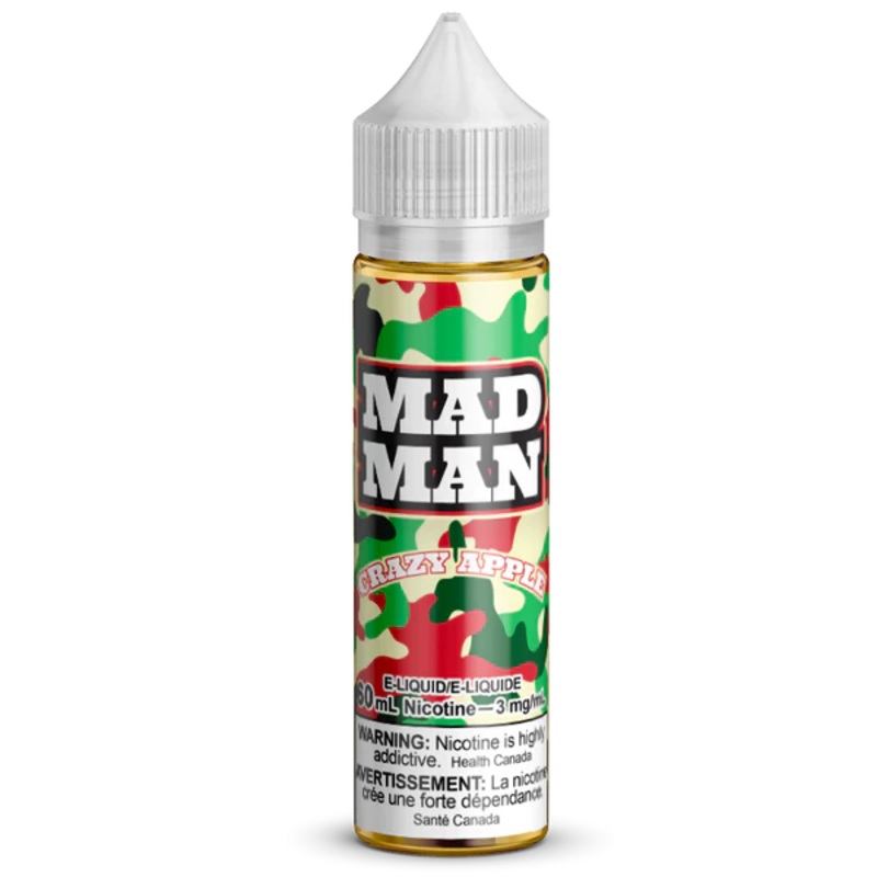 MadMan – Crazy Apple 60ml|0mg|3mg|6mg