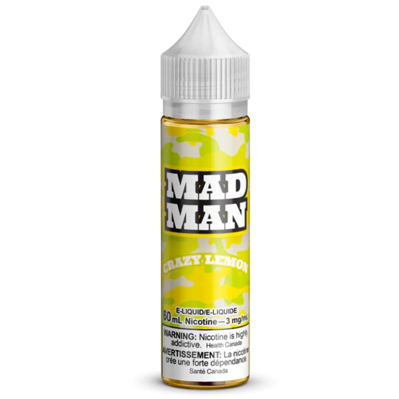 MadMan Crazy Lemon 60ml|0mg|3mg|6mg