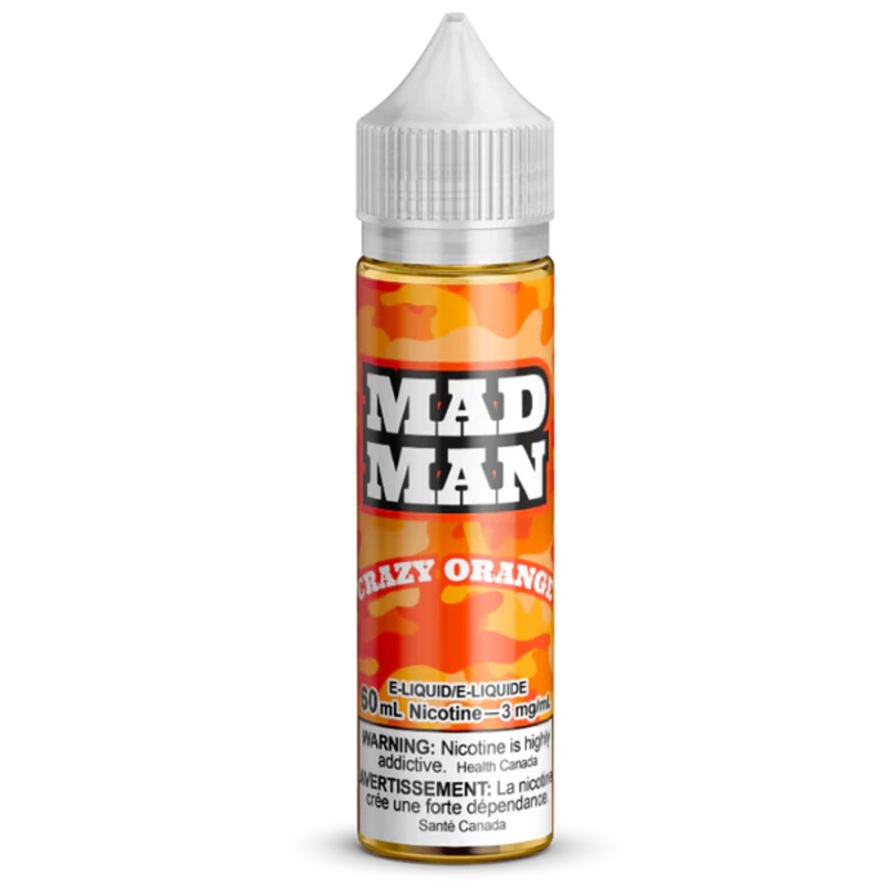 MadMan Crazy Orange 60ml|0mg|3mg|6mg