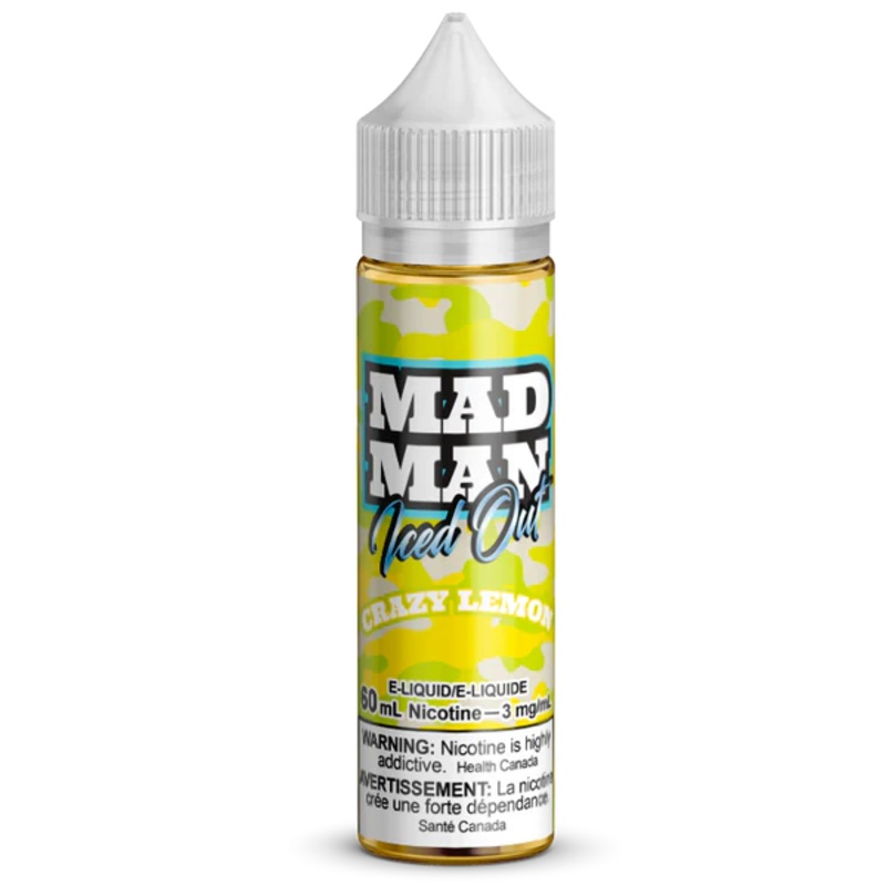 MadMan ICE Lemon 60ml|0mg|3mg|6mg