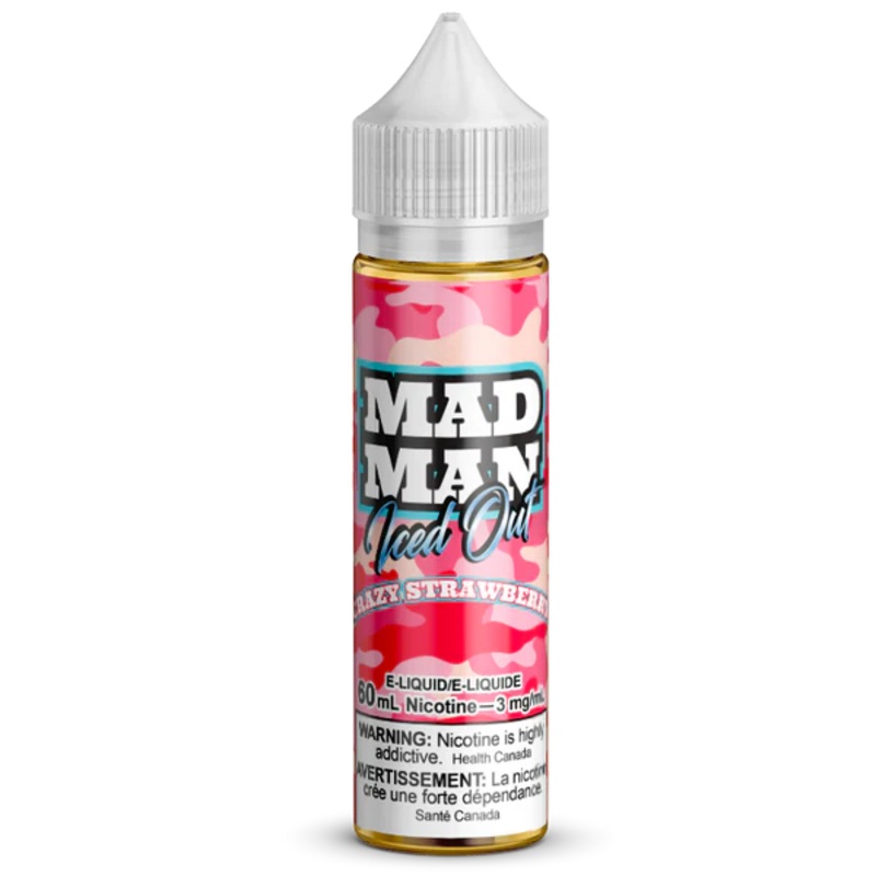 MadMan ICE Strawberry 60ml|0mg|3mg|6mg