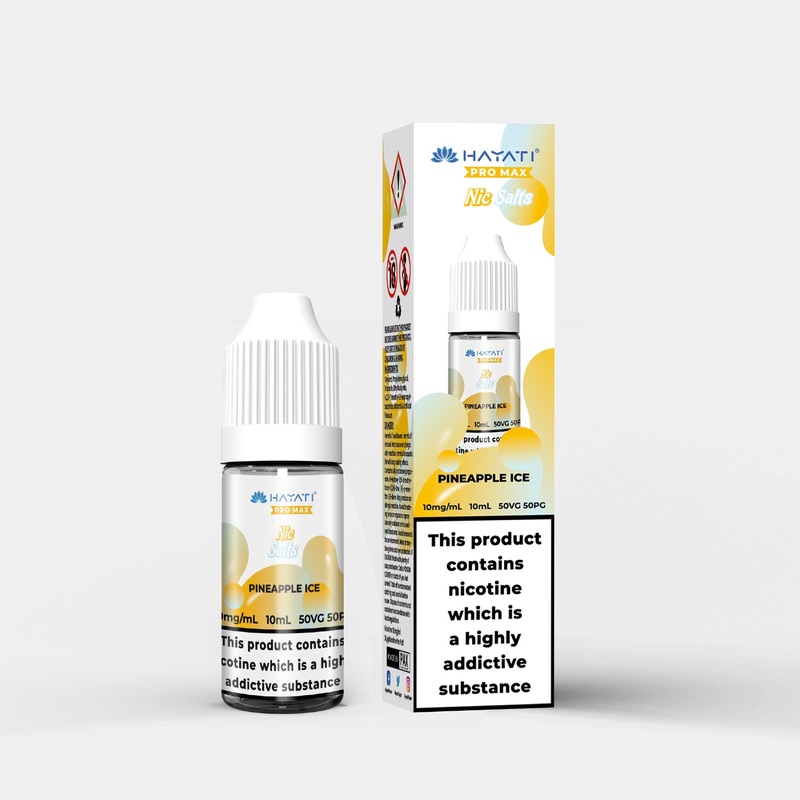 Pineapple Ice|Hayati Salts | 10ml | Nic 10mg|Hayati Salts | 10ml | Nic 20mg|gb|ae|eu