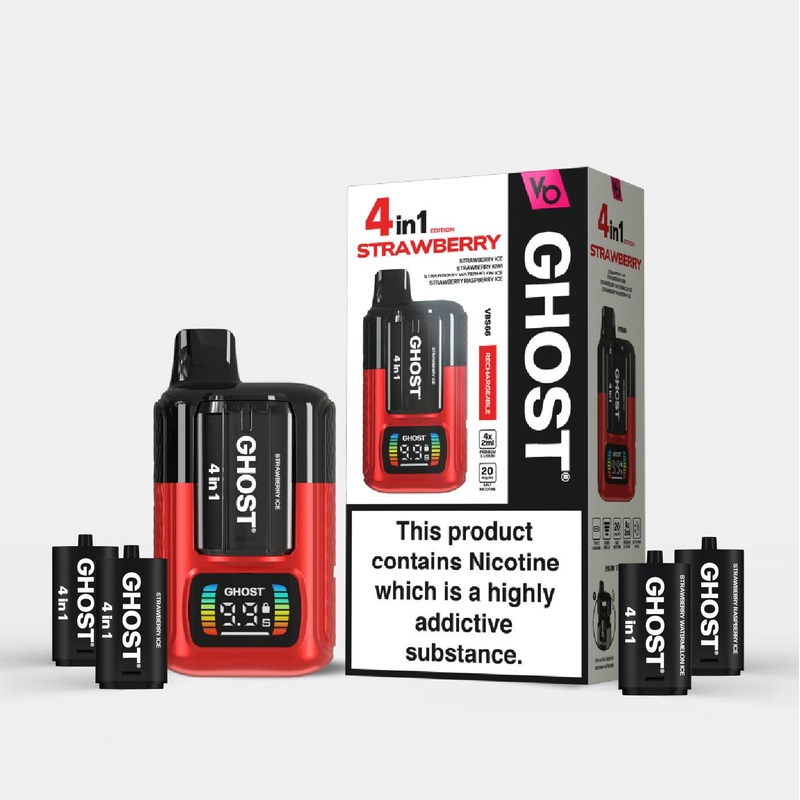 Strawberry Edition 4 in 1 Kit|Ghost | 4in1 | TE|gb|ae|eu