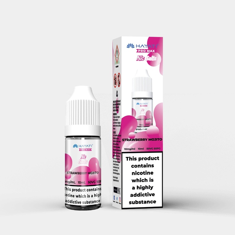 Strawberry Mojito|Hayati Salts | 10ml | Nic 10mg|Hayati Salts | 10ml | Nic 20mg|gb|ae|eu