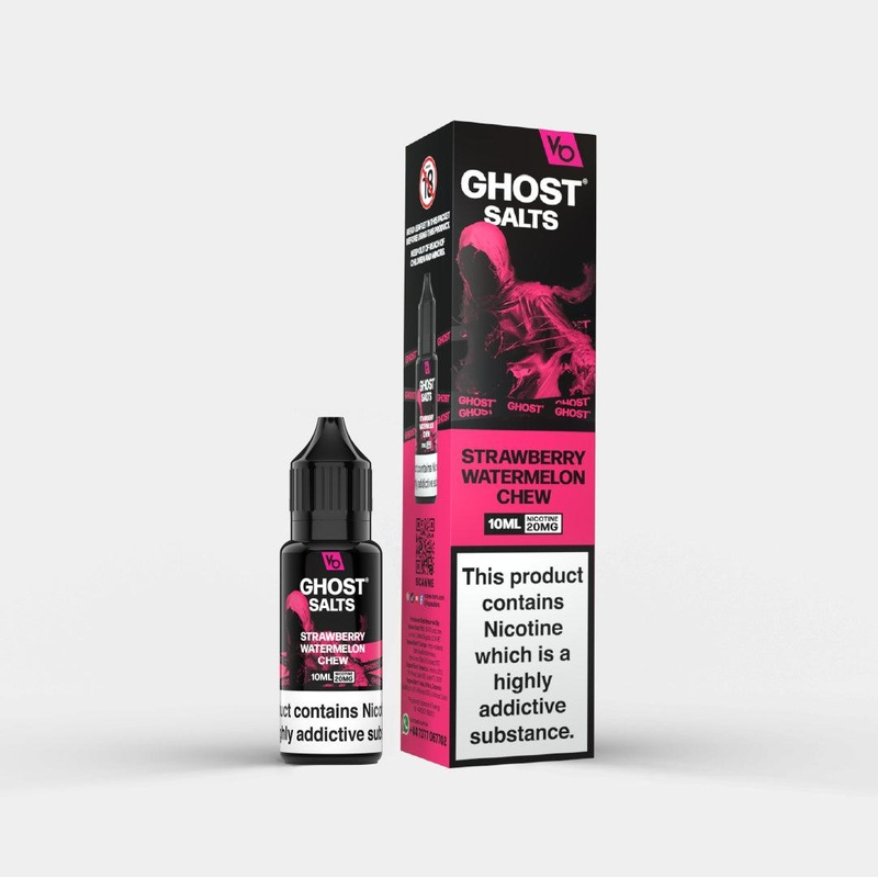 Strawberry Watermelon Chew|Ghost Salts | 10mg/10ml|Ghost Salts | 20mg/10ml|gb|ae|eu