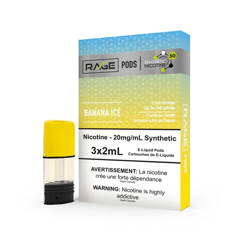 Rage Pod Pack – Banana Ice|20mg