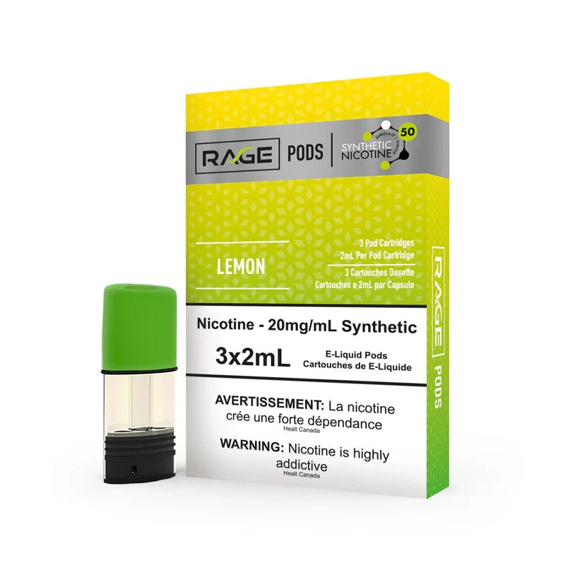 Rage Pod Pack – Lemon|20mg