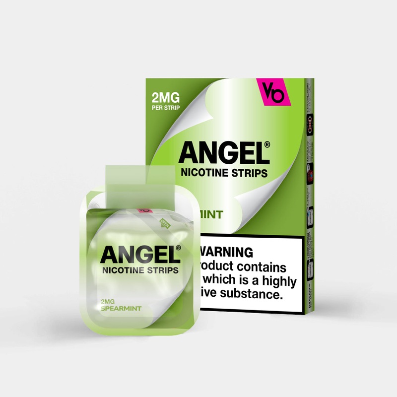 Spearmint 2MG|gb|ae|eu|Angel Nicotine Strips | 2mg
