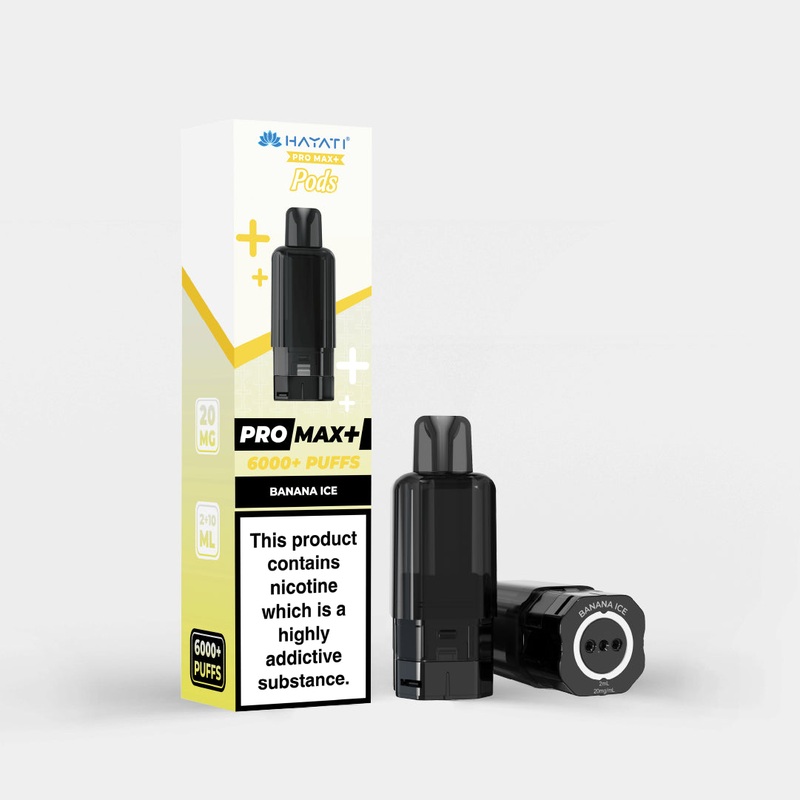 Banana Ice|Hayati Pro Max+ Pods|gb|ae|eu