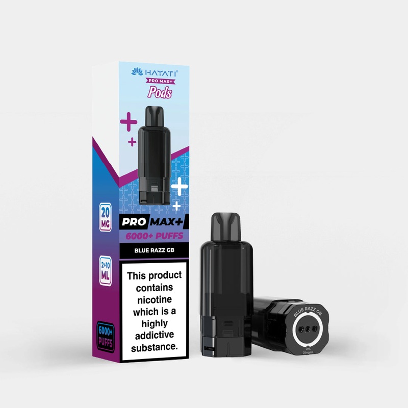 Blue Razz GB|Hayati Pro Max+ Pods|gb|ae|eu