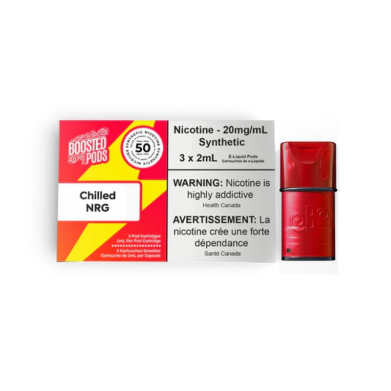 Boosted Pods Pack – Chilled NRG