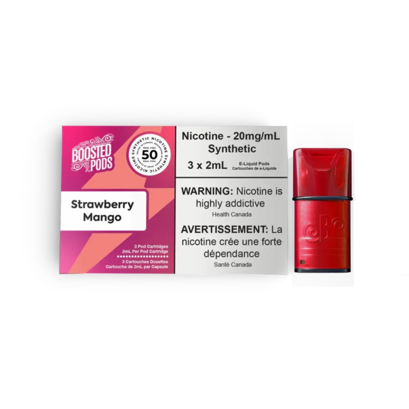 Boosted Pods Pack – Strawberry Mango