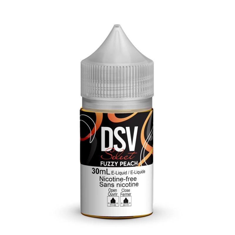 DSV Select – Fuzzy Peach 30ml|0mg|3mg|12mg|18mg