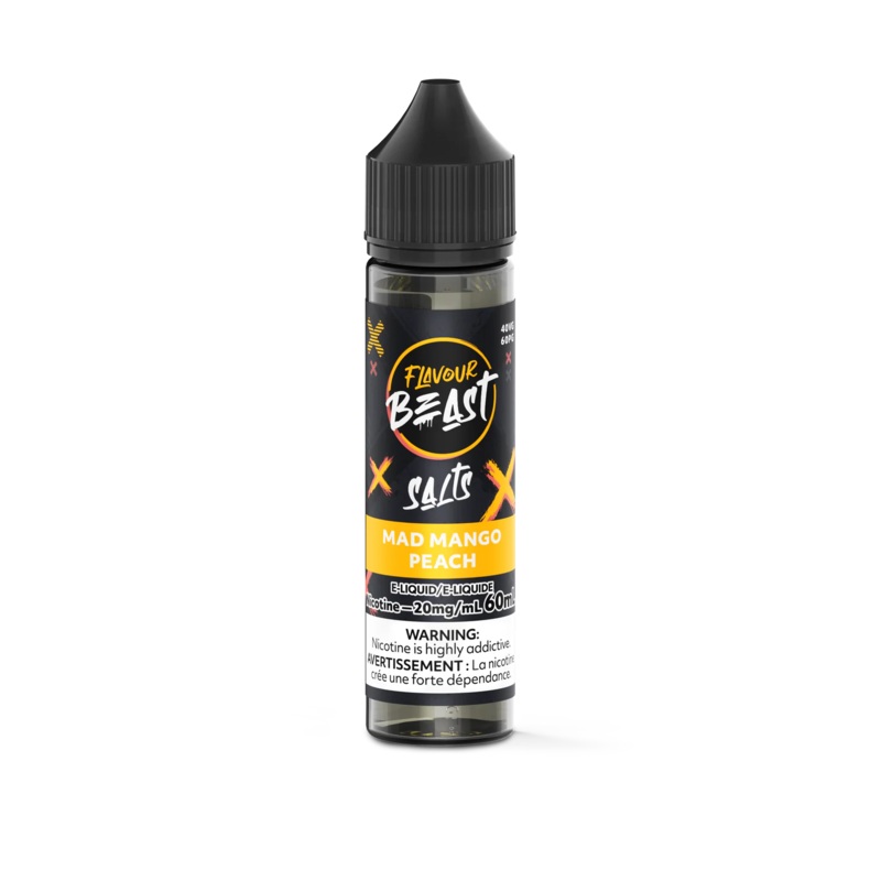 Flavour Beast Salt – Mad Mango Peach 60ml