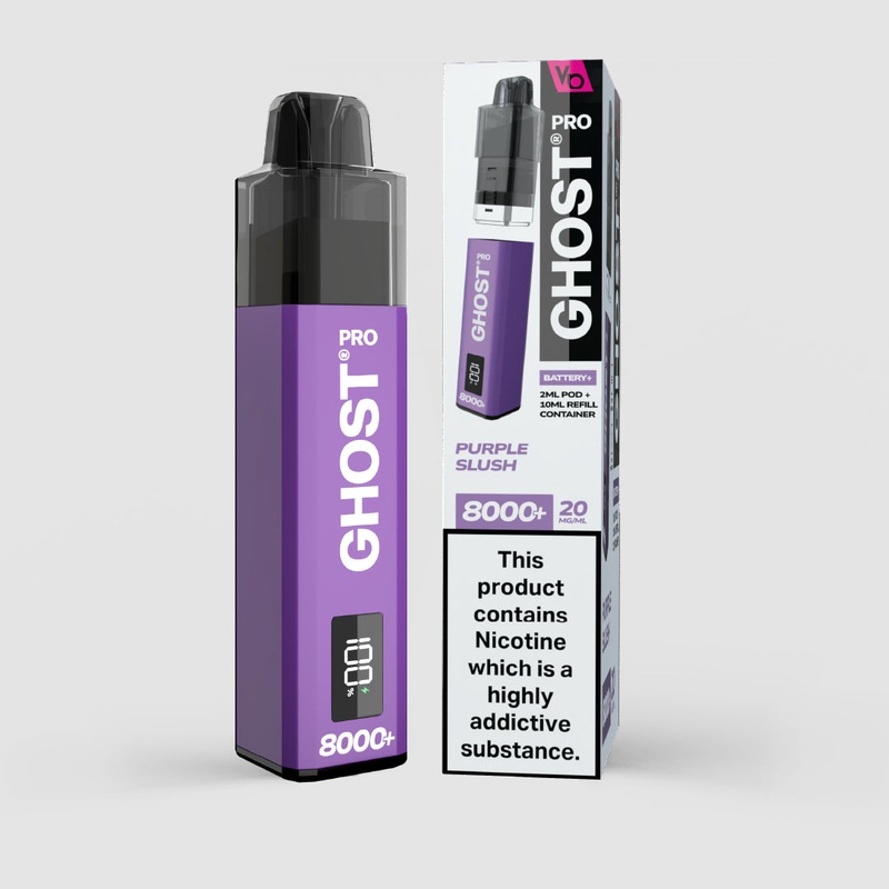 Purple Slush|Ghost Pro | 8000+ Puffs|gb|ae|eu