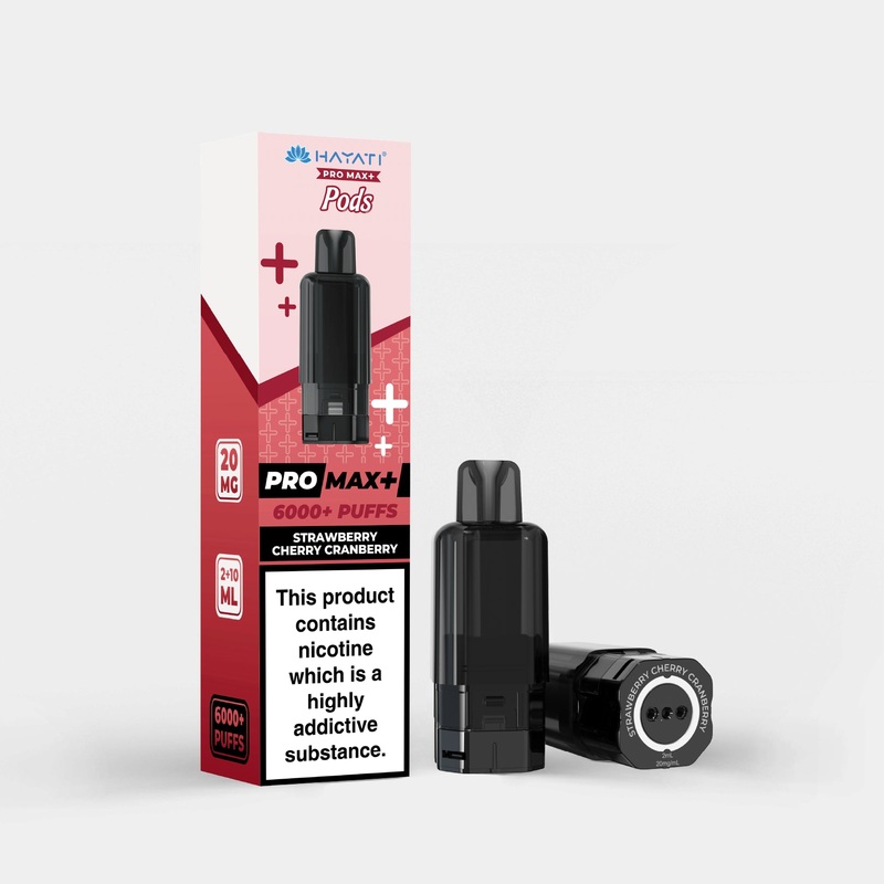 Strawberry Cherry Cranberry|Hayati Pro Max+ Pods|gb|ae|eu