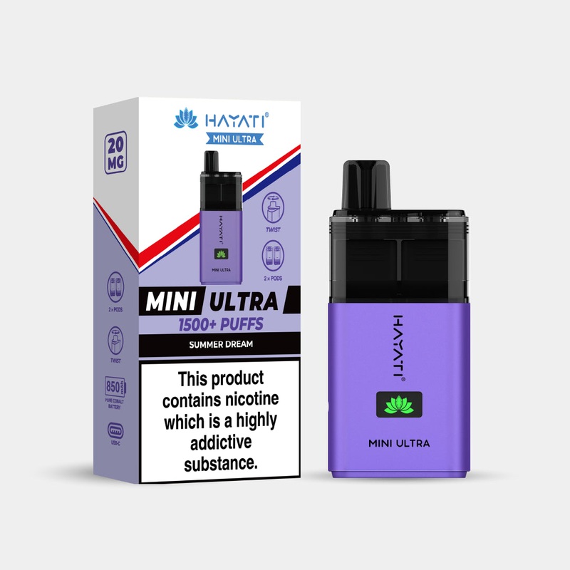 Summer Dream|Hayati Mini Ultra | 1500+ Puffs|gb|ae|eu