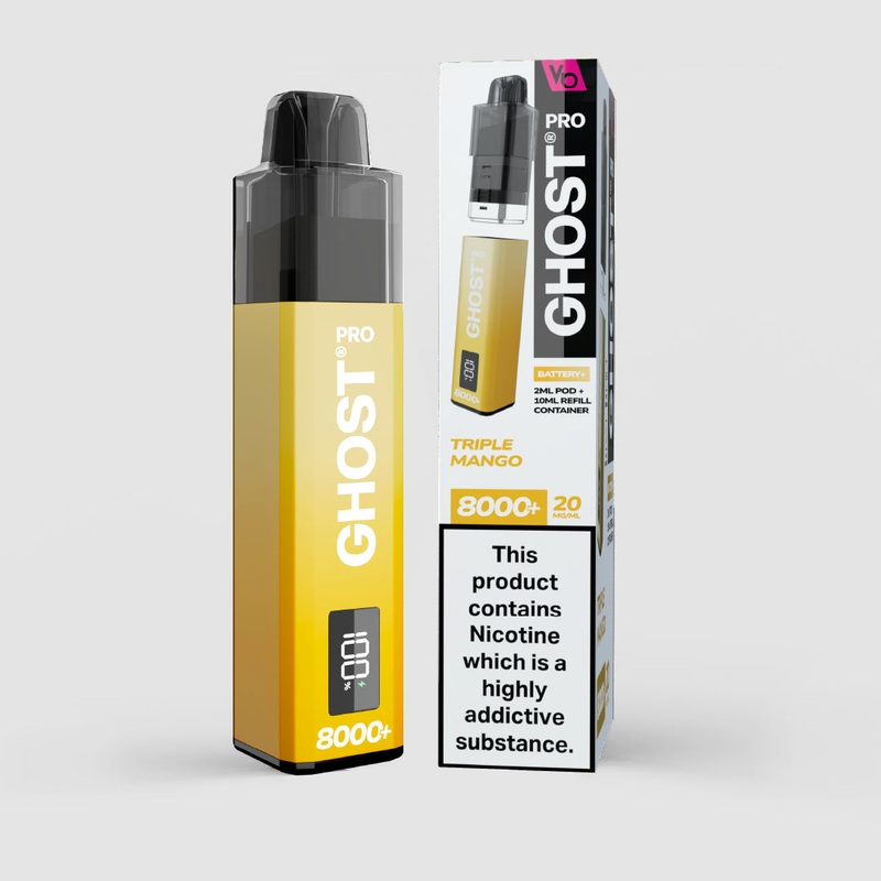 Triple Mango|Ghost Pro | 8000+ Puffs|gb|ae|eu