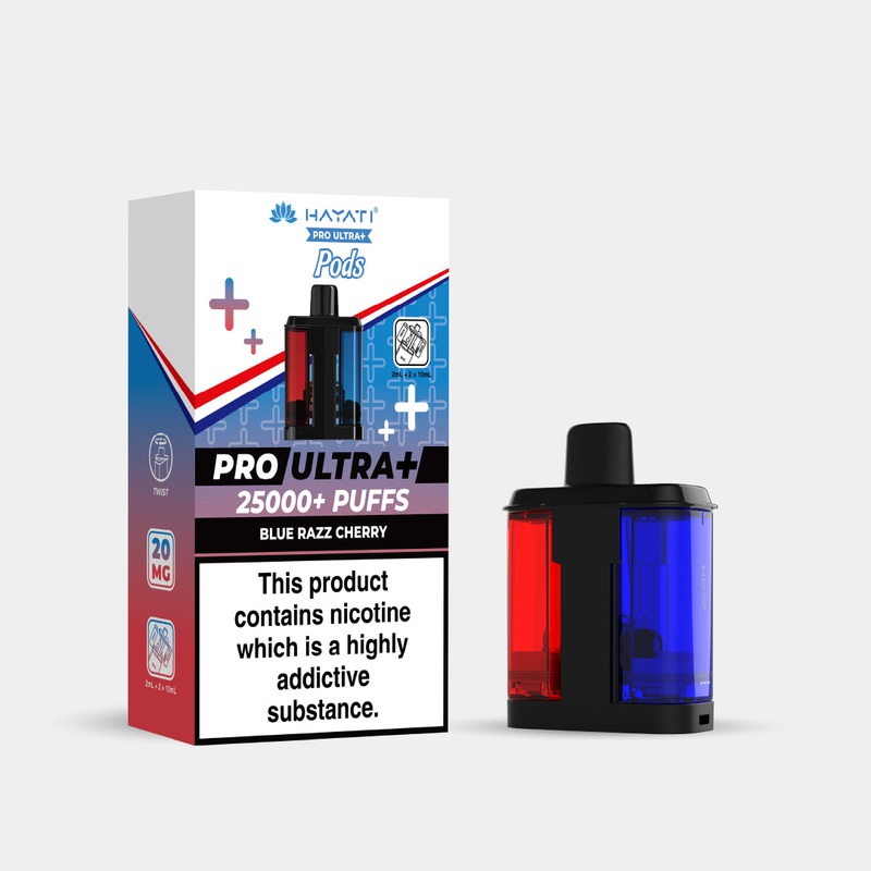 Blue Razz Cherry|Hayati Pro Ultra+ Pods|gb|ae|eu