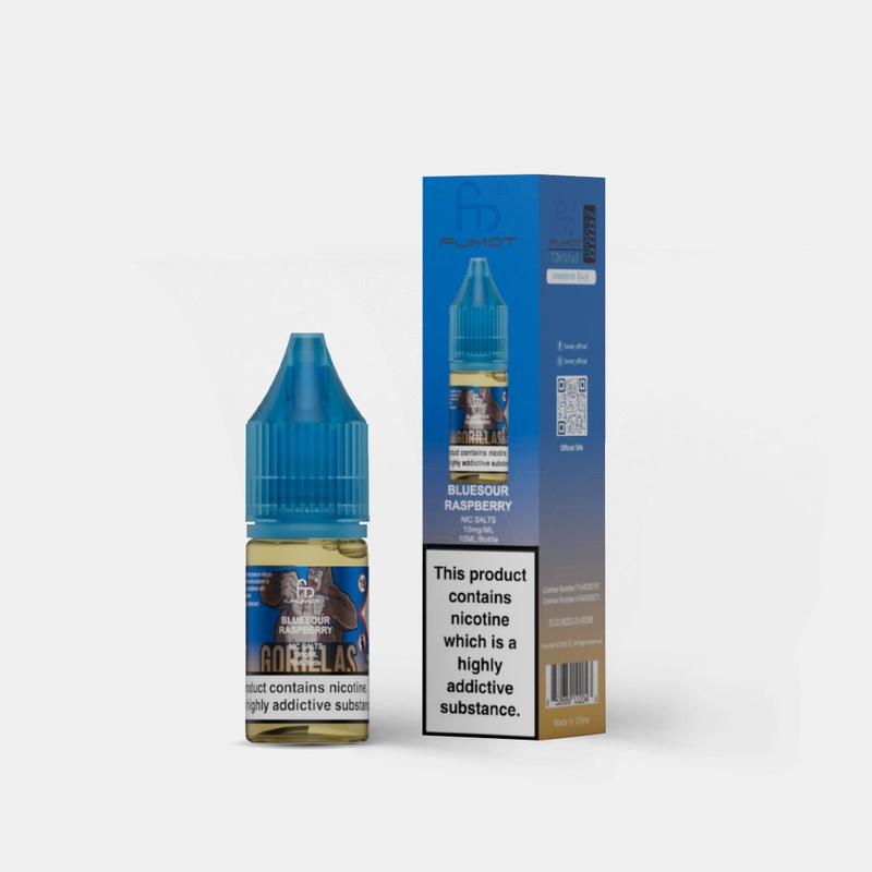Blue Sour Raspberry|Fumot Nic Salts | 10ml | Nic 10mg|gb|ae|eu