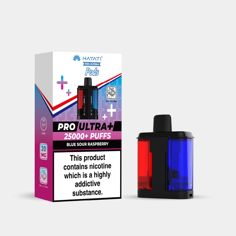 Blue Sour Raspberry|Hayati Pro Ultra+ Pods|gb|ae|eu
