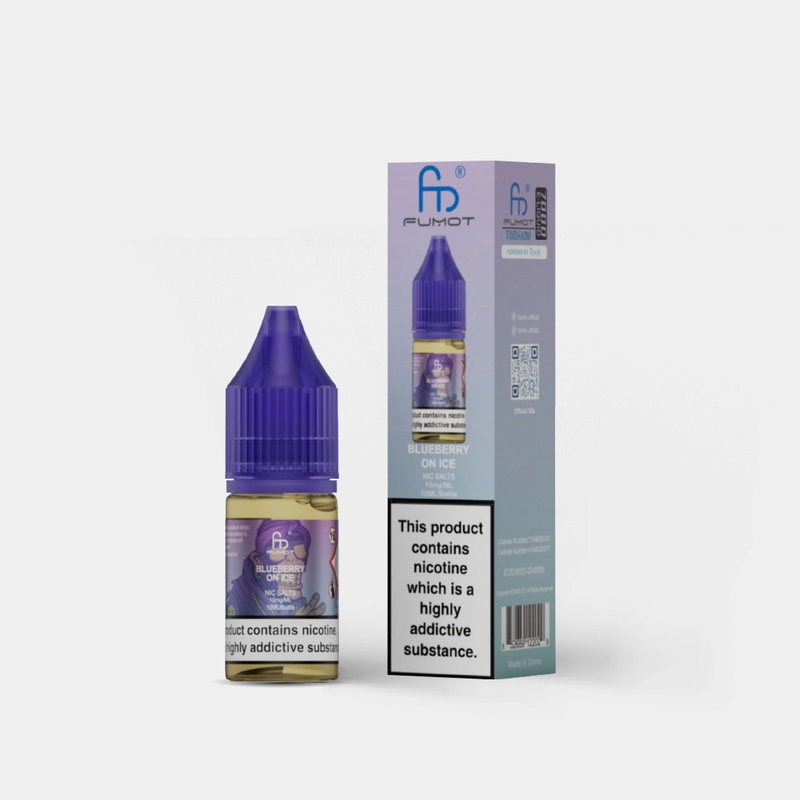 Blueberry on Ice|Fumot Nic Salts | 10ml | Nic 10mg|gb|ae|eu