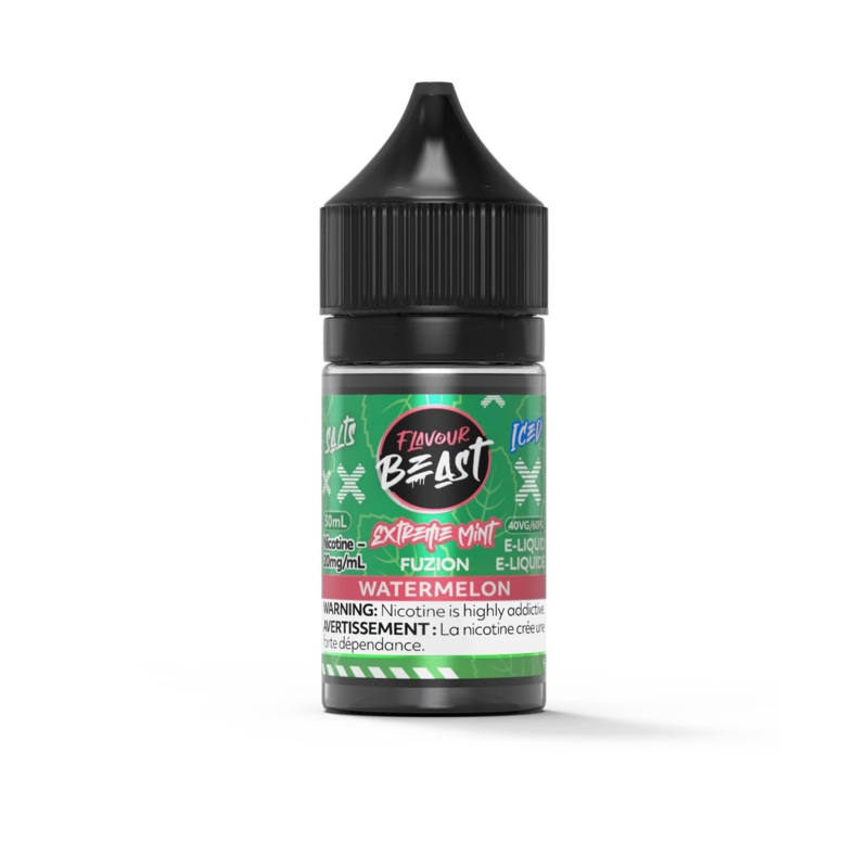 Flavour Beast Salt – Extreme Mint Fuzion Watermelon Iced 30ml