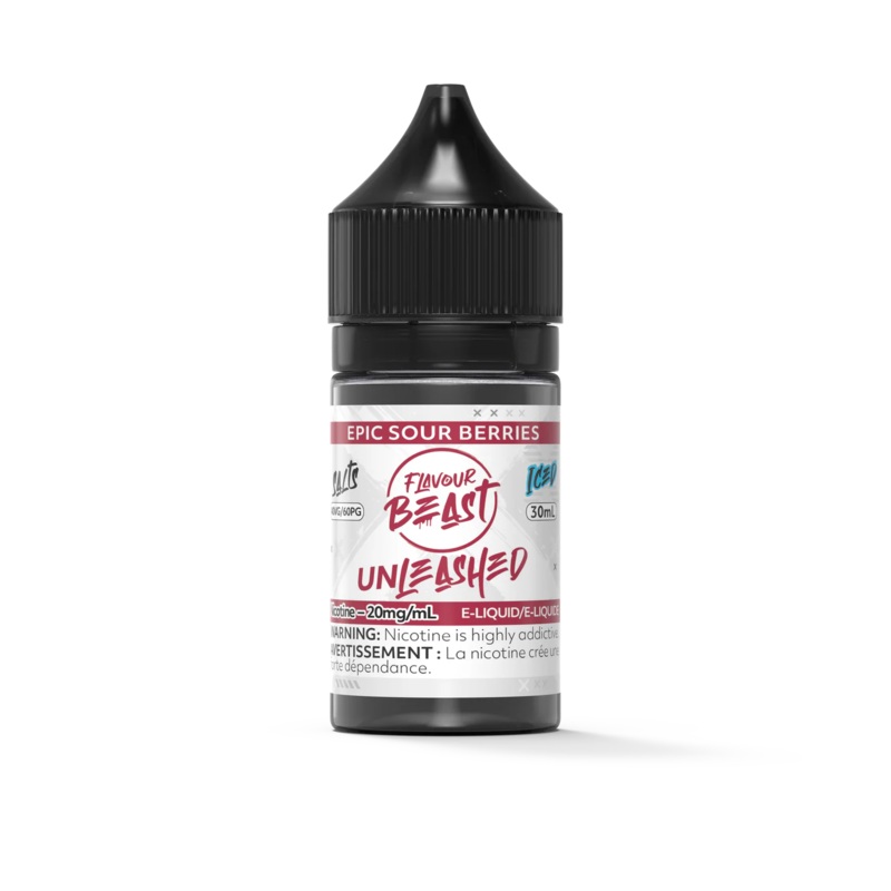 Flavour Beast Unleashed Salt – Epic Sour Berries Iced 30ml