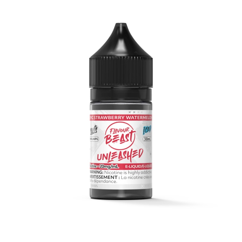 Flavour Beast Unleashed Salt – Epic Strawberry Watermelon Iced 30ml