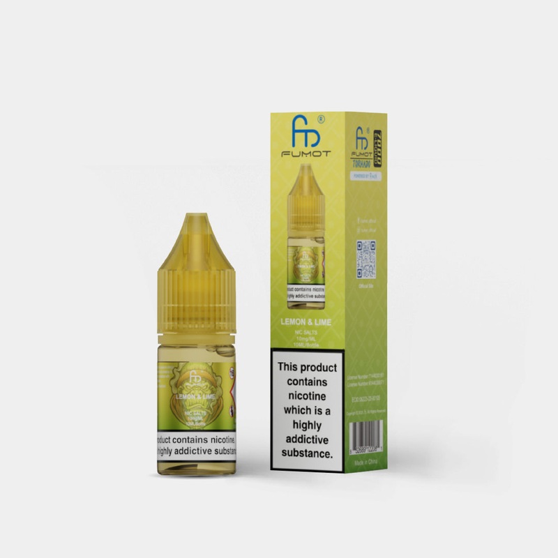 Lemon & Lime|Fumot Nic Salts | 10ml | Nic 10mg|gb|ae|eu