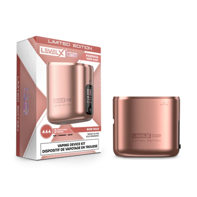 *Limited Edition* Level X Boost G2 Device Rose Gold
