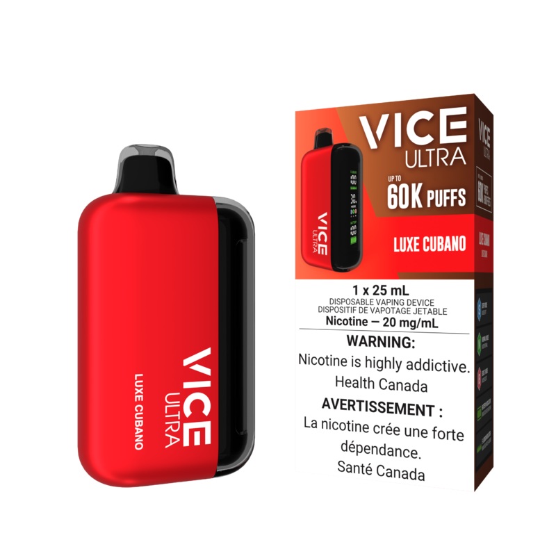 Vice Ultra Disposable –  Luxe Cubano 20mg