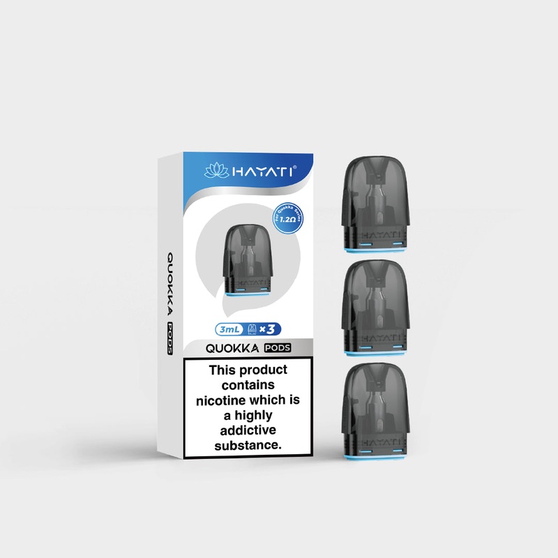 3x 3ml 1.2ohm Coil|Hayati Quokka Pods|gb|ae|eu