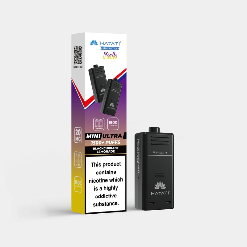 Blackcurrant Lemonade|Hayati Mini Ultra Pods|gb|ae|eu