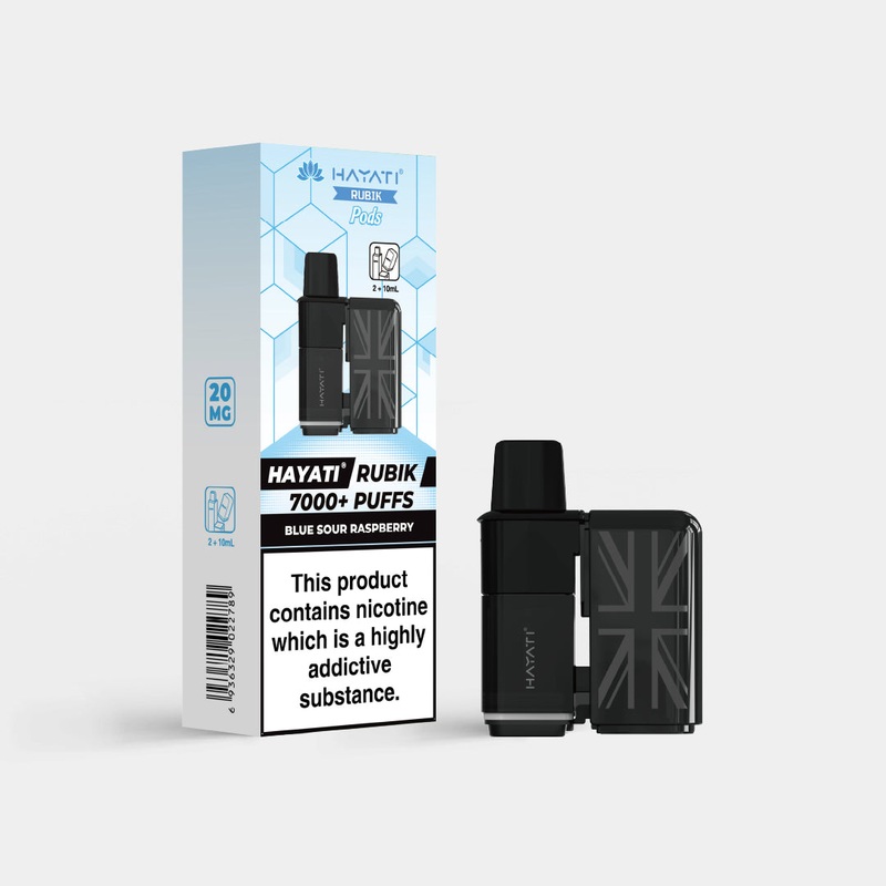Blue Sour Raspberry|Hayati Rubik Pods|gb|ae|eu