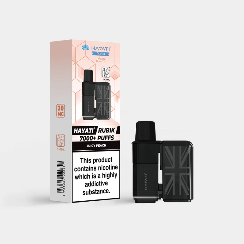 Juicy Peach|Hayati Rubik Pods|gb|ae|eu