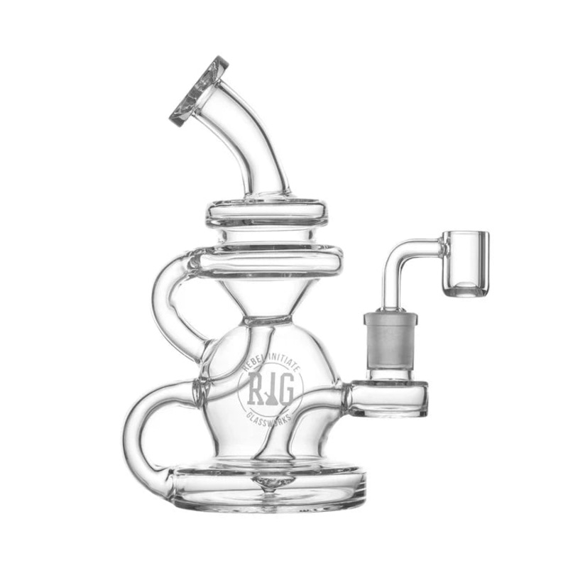 Rebel Initiate Glassworks 8” Cyclone Concentrate Rig